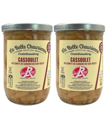 La Belle Chaurienne Label Rouge Confit Duck Cassoulet 750g x 2