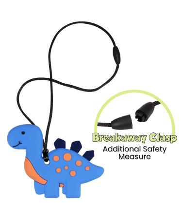 Nearbyme Baby Teething Necklace 2PACK Gray/Pink - Silicone Chewable Teether for Babies and Toddlers - Sensory Oral Motor Chew Tool for Aggressive Chewers - Buy Online on SooperMarket.com