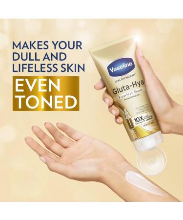 Vaseline Gluta-Hya Flawless Glow 200ml + Vaseline Gluta-Hya Dewy Radiance 200ml - Buy Online on SooperMarket.com