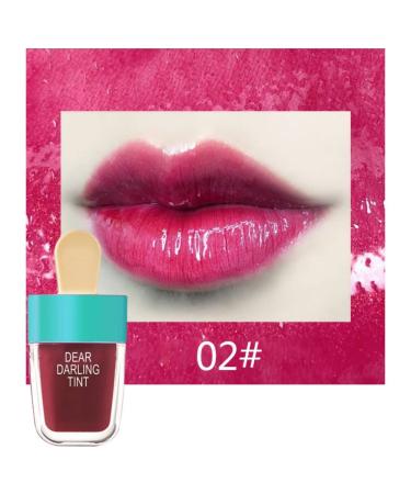 Ofanyia Ice Cream Lip Gloss Set - 5 Colors, Long Lasting, Waterproof & Non-Stick Cup - Liquid Lipstick Kit - Buy Online on SooperMarket.com