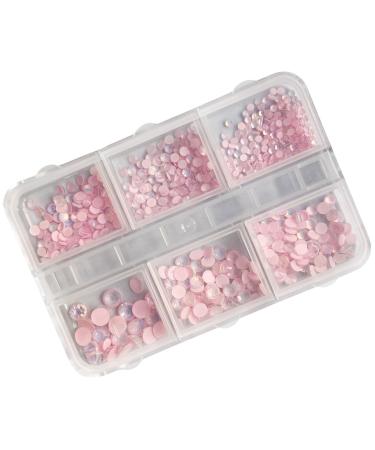 1Box Mixed Nails Art Decorations 3D Beads Nail Easy Installation And Removal Add Charm To Your Nail Nail Supplies