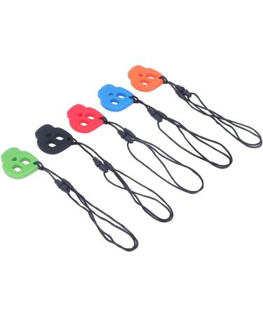 5-Piece Cauhal Chains for Sensory Kids | Silicone Chew Necklaces for Autism ADHD & Anxiety - Supports Oral Motor Skills - Buy Online on SooperMarket.com