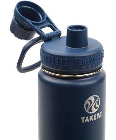Takeya Actives 24oz Stainless Water Bottle with Insulated Spout Lid - Midnight - Buy Online on SooperMarket.com