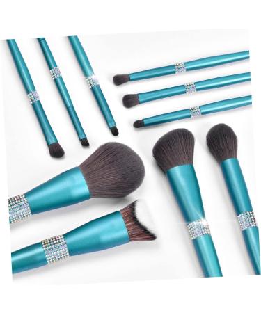 POPETPOP 1 Set Diamond Makeup Brush Artificial Fiber Miss Turquoise Beauty Tools - Buy Online on SooperMarket.com