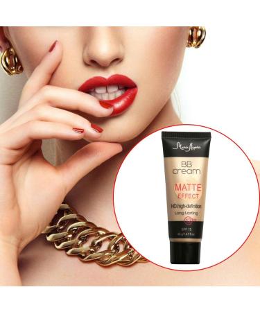 Dajidafu Oil-Control Matte BB Liquid Non-toxic Hydrated Matte Finished Foundation Cream For Face Cream Liquid Foundation Bb Cream No.01 - Buy Online on SooperMarket.com
