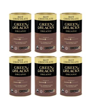 Organic Green and Blacks Hot Chocolate Drink (6x250g) Chocolate 6x250g