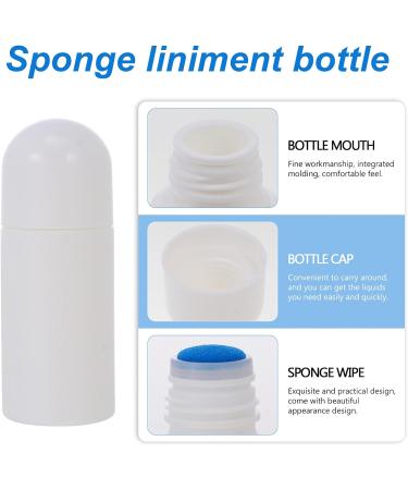 Mobestech 8Pcs Deodorant Bottles Sponge Head Applicator Liquid Bottles Refillable Sub Bottles Sponge Liniment Bottles Cosmetic Travel Lotion Storage Container 50ml (Color Random) - Buy Online on SooperMarket.com