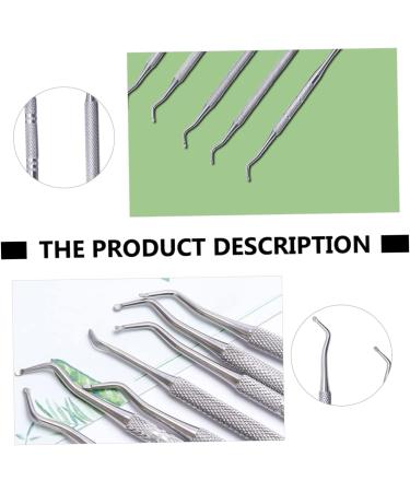 minkissy 1 Set Manicure Tools Metal Nail Pusher Cuticle Remover Cuticle Tool Precision Fine Point Nail Cuticle Trimmer for Craft Cuticle Stick Putter Stainless Steel Exfoliating - Buy Online on SooperMarket.com