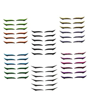 Mikinona Double Sided Eyelid Tape 6pcs s Lotus Tealight Candle Holder Self- Lash Tape Eye Line Strip Applique Flash