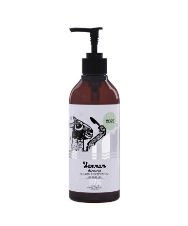Yope Natural Shower Gel | 98% Natural Ingredients | B C K and P Vitamins | Skin Regeneration | Nourishing | Moisturising | For Sensitive Skin Chinese Tea