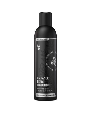 The Beard Struggle - Marksman's Beard Conditioner - Silver Collection Alfheim's Forests - Nourish Softens & Strengthens Beard - Radiance Beard Conditioner for Men (240 ml) Silver - Alfheim's Forests