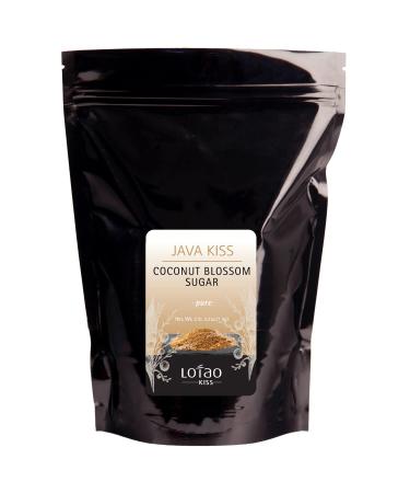 Lotao Coconut Sugar Organic, Coconut Flower Palm Sugar for Baking + Cooking, Coffee or Tea | Healthy Natural Sweetener Alternative, Vegan Non GMO, Gluten Free, Paleo (Java Kiss, 35 OZ, 1 Pack) 35 Ounces
