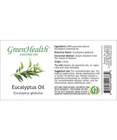 Eucalyptus Essential Oil - 100% Pure - 16 fl oz | Natural Eucalyptus Oil - Buy Online on SooperMarket.com