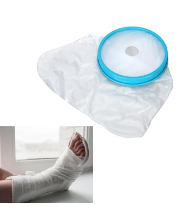 Waterproof Leg Cast Cover Multifunctional Ergonomic Adjustable PVC Adults Foot Ankle Cast Protector for Bathing Swimming Beach - Buy Online on SooperMarket.com
