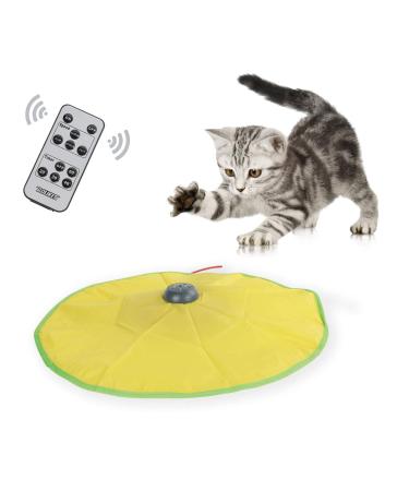 Interactive Cat Toy w/Remote, Gen-5 Durable Smart Undercover Motorized Mouse Tail Toys for Indoor All Ages Cats