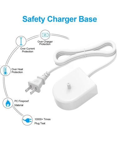 Charger Base for Philips Sonicare Electric Toothbrush HX6100 Replacement Travel Charger Compatible with Philips Sonicare HX3000 / HX6000 / HX8000 / HX9000 Series - Buy Online on SooperMarket.com