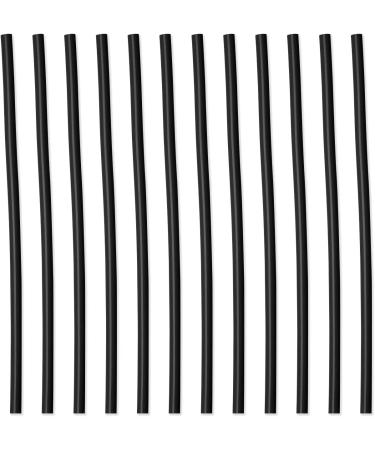 Simple Modern Reusable Straws 12 Pack for Tumblers and Travel Mugs - Midnight Black Plastic Straws - Classic Voyager Cruiser Scout - 12 Count - Buy Online on SooperMarket.com