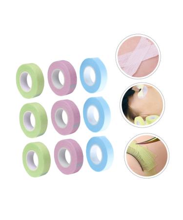 POPETPOP Eyelash Grafting Tape - 24 Rolls Breathable Adhesive Tape for Eyelash Extensions | Durable Lash Tape for Professionals - Buy Online on SooperMarket.com