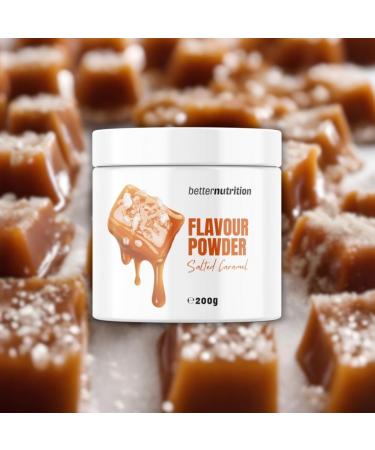 Buy Premium Vegan Taste Powder | Calorie-Reduced Flavor Powder Zero 200g | Better Nutrition Salted Caramel - Enhance Your Meals! - Buy Online on SooperMarket.com