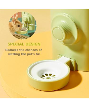 Green Rabbit Water Bottle 600ml - Hanging Water Dispenser for Small Pets - Buy Online on SooperMarket.com