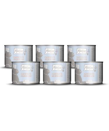 Mjamjam - Premium wet food for cats - blanched turkey with mussels on sauce 6 Pack (6 x 185 g) grain free with extra meat turkey + mussels 185 g (6 Pack)