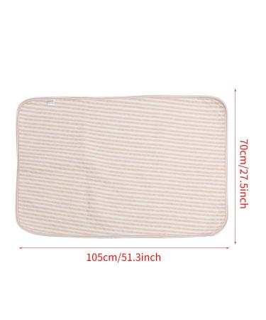 Disposable Changing Pads for Babies | Sanitary Cotton Urine Mats 70x105cm | Diaper Nappy Bedding Cover - Buy Online on SooperMarket.com