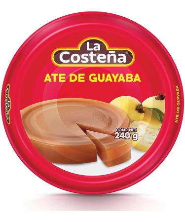 La Costena Guayaba Paste 240g / Mexican Guava Fruit Paste Traditional Sweet Desert from Mexico Guava Paste for Cooking & Baking - Buy Online on SooperMarket.com