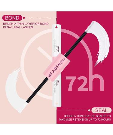 FADVAN Cluster Lash Glue Clear-10ml | Super Hold 72 Hours | Latex-Free for Sensitive Eyes - Buy Online on SooperMarket.com