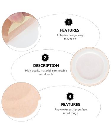 FOMIYES Callus Cushion Foam Pads - 100pcs Cervical Acupoint Stickers for Corns, Toe & Heel Pain Relief - Acupressure Patches for Feet - Style 2, 8x8cm - Buy Online on SooperMarket.com