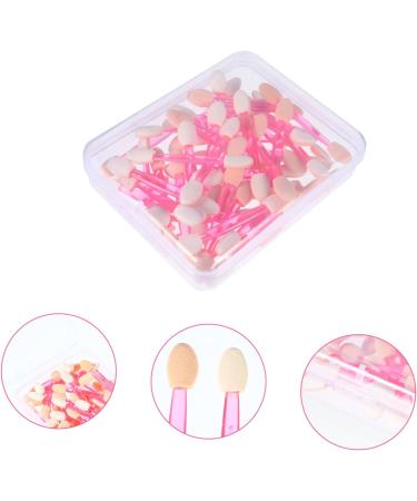 Mikinona 100pcs Double Ended Eyeshadow Brush Everyday Makeup Brush Double-ended Eyedhadow Brush Plastic - Buy Online on SooperMarket.com