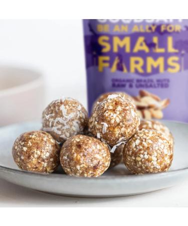 GoodSAM Organic Raw Brazil Nuts 0.5lb - Unsalted, Gluten Free, Non GMO, Vegan, Keto - Regenerative Farming, Direct Trade - 8 oz - Buy Online on SooperMarket.com
