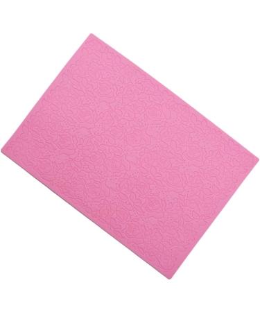 HOMSFOU 2 Pcs Silicone Molds Cake Mold Fondant Molds Cakesicles Mold De para Gelatinas Cake Decorating Tool Silicone Baking Mold Silicone Fondant Mold Fondant Pad Roses 38.5*29CMx2pcs Pinkx2pcs - Buy Online on SooperMarket.com
