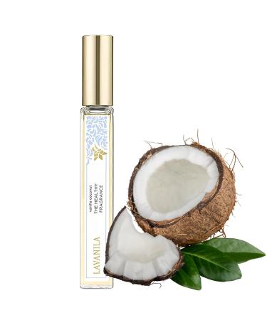 Lavanila Vanilla Coconut Perfume for Women 0.32 oz Roller - Tropical Coconut Tahitian Tiare Flower & Warm Vanilla The Healthy Fragrance Clean and Natural - Buy Online on SooperMarket.com