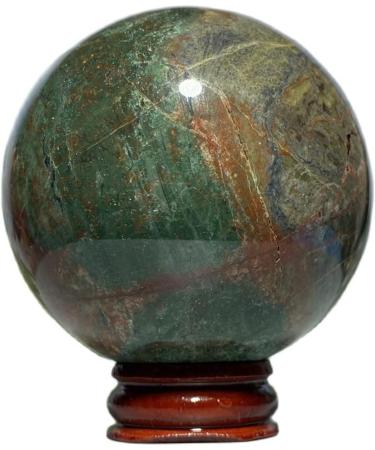 Natural Crystal Rough Natural Sphere Natural Crystal Rainbow Moss Agate Ball Gem Reiki Minerals Stone Hand-Polished Home Decoration 1pc (Color : 280-290g) - Buy Online on SooperMarket.com