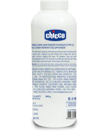 Chicco 500g Talcum Powder - Buy Online on SooperMarket.com