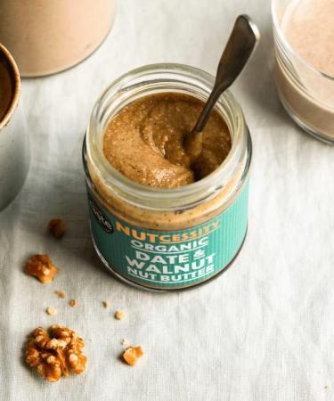Organic Nut Butter (2 x 170g) Vegan Gluten-Free - Date & Walnut - Buy Online on SooperMarket.com