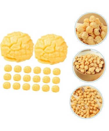 KICHOUSE 10pcs Corn Kernel Model Home Decor Restaurant Display Prop Diy Popcorn Accessory Simulation Popcorn Models Imitation Popcorn Decoration Popcorn Prop Phone Case Child Earrings Pvc - Buy Online on SooperMarket.com