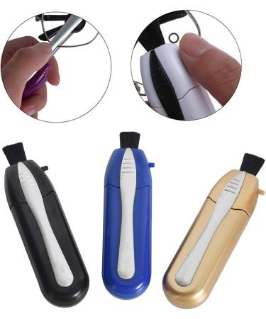 Kioiner 3 Pcs Eyeglasses Lens Cleaners Mini Portable Carbon Microfibre Cleaning Clip with Brush for All Types of Glasses Sunglasses Reading Glasses Spectacles - Buy Online on SooperMarket.com