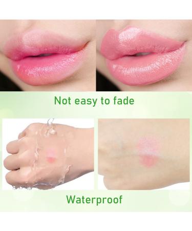 2-Pack Aloe Vera Lipstick: Long-Lasting, Nutritious & Moisturizing Lip Care | Magic Color Changing Crystal Jelly Lipstick | Matte Makeup Tinted Lip Balm (Green A) - Buy Online on SooperMarket.com