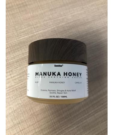 Sumifun Manuka Honey - Cream for Eczema Athletes Foot Psoriasis Cream Dry Itchy Skin