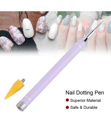 Shop Nail Art Accessories: Rhinestone Pickup Tool Dual-Ended Dotting Pencil & Candy Color Wax Stone Picker - Buy Online on SooperMarket.com