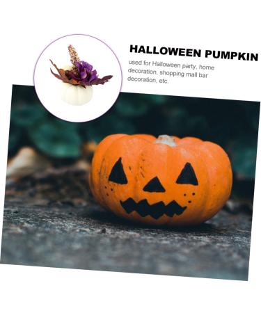 Didiseaon 3 Pcs Halloween Pumpkin Decoration Home Decor False Pumpkin Party Pumpkin Props Pumpkin Crafts Pumpkin Adornment Pumpkin Props Decor Pumpkin Ornament Fake Pumpkin White Decorations Whitex3pcs 15x5.5cmx3pcs - Buy Online on SooperMarket.com