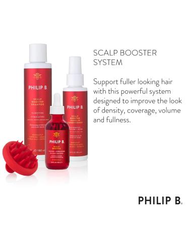 Philip B. Scalp Booster System - Pre-Wash Treatment Shampoo Leave-In Conditioner & Massager - International Shipping Available - Buy Online on SooperMarket.com