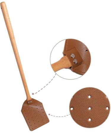 Virtcooy Fly Swatter | Long Handled Fly Hunting Hand Tools Indoor Bee Swatter for Living Room Kitchen Bedroom - Buy Online on SooperMarket.com
