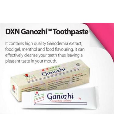 DXN Ganozhi Toothpaste Ganoderma 150g - Set of 3 Boxes | Natural Oral Care - Buy Online on SooperMarket.com