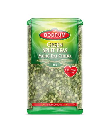 Bodrum Green Split Peas 1kg x 10 pack