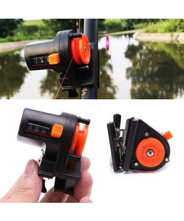 0-999m Portable Fishing Line Counter with Digital Length Display - Fish Finder Depth Gauge Tackle Tool for Outdoor Enthusiasts - Buy Online on SooperMarket.com