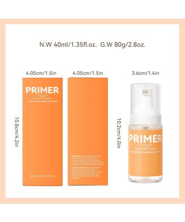 Hydrating Face Primer - Milk Makeup Cloud Glow Foam | Flawless Smooth Skin Blur Pores Minimize Fine Lines with Sodium Hyaluronate - Buy Online on SooperMarket.com