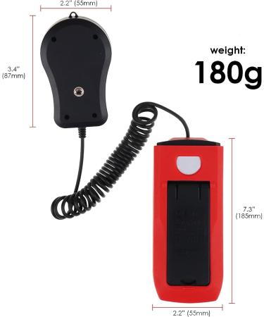 Digital Light Meter Illuminance Lux Meter with Record Function  0200 000 Measurement Range Flexible Sensor Light Tester for Photography  Plants  Indoor  Outdoor - Buy Online on SooperMarket.com