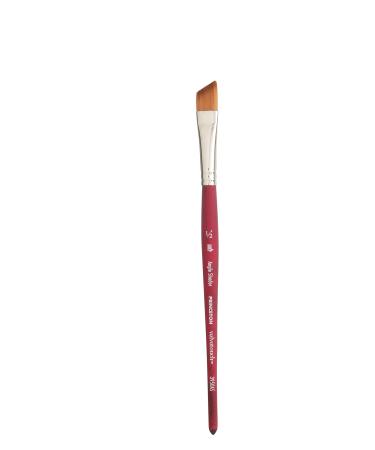 Princeton Velvetouch  Series 3950  Paint Brush for Acrylic  Oil and Watercolor  Angle Shader  1/2 Inch